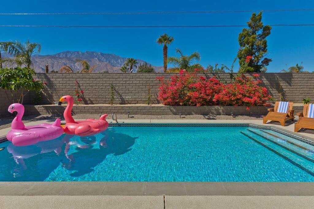 Azteca: Desert Sanctuary In The Paradise Of Palm Springs Villa Exterior photo